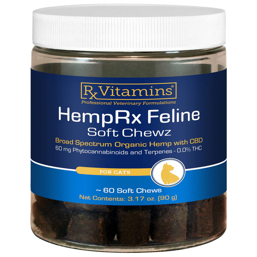 RX Vitamins for Pets HempRx Soft Chewz for Cats front slide 1