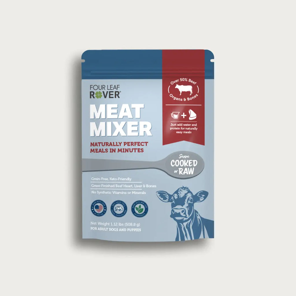 Four Leaf Rover Meat Mixer package - front