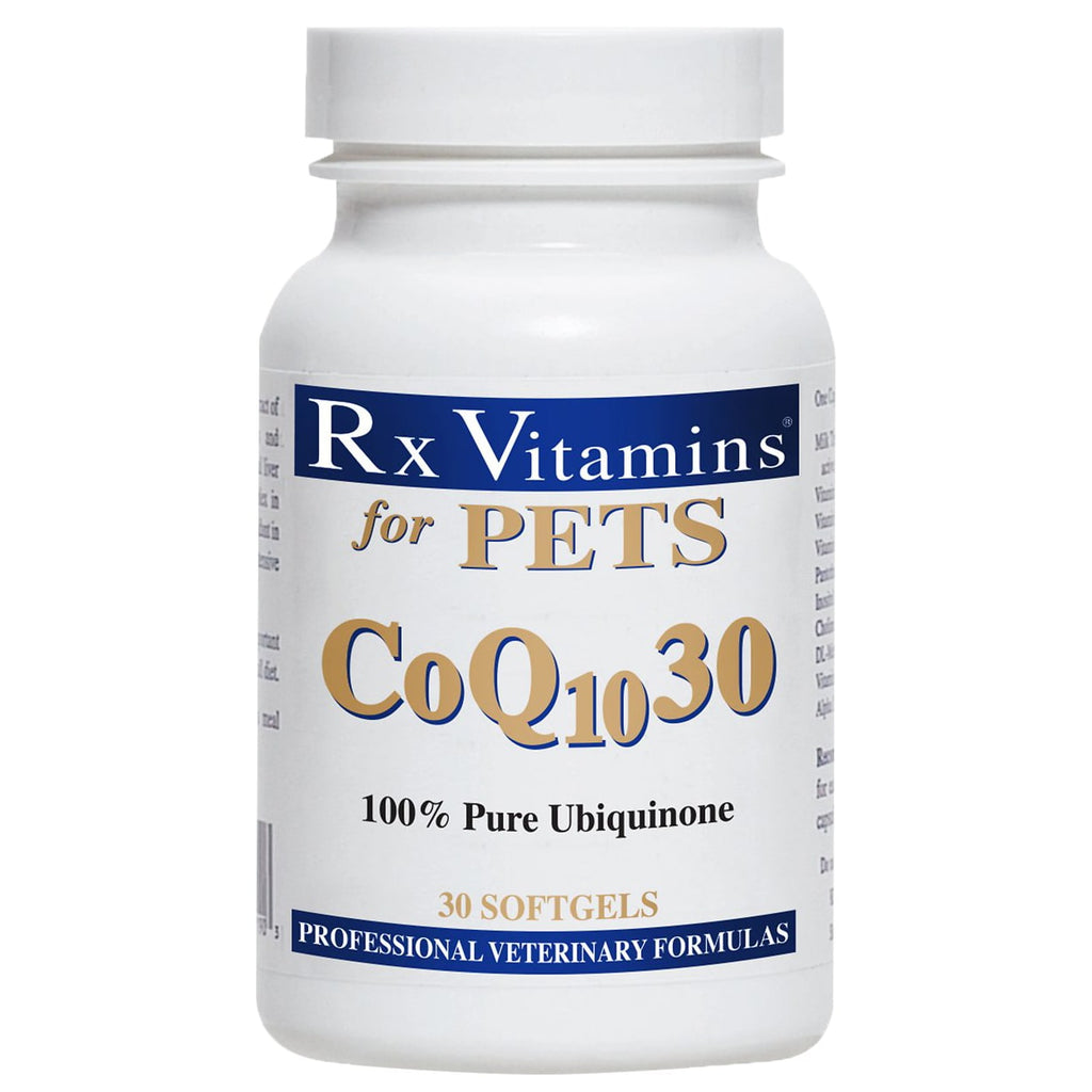 RX Vitamins for Pets CoQ10 30 Softgels front slide 1