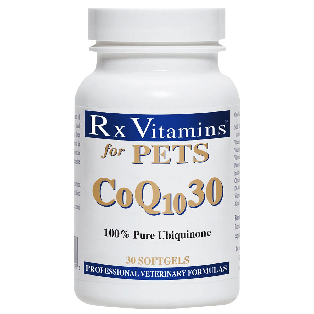 RX Vitamins for Pets CoQ10 30 Softgels – Family Pet Nutrition