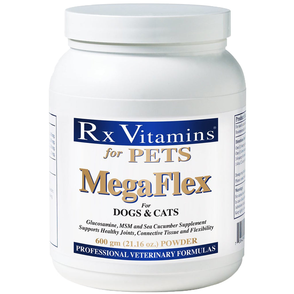 RX Vitamins for Pets MegaFlex 600gm Powder front slide 1