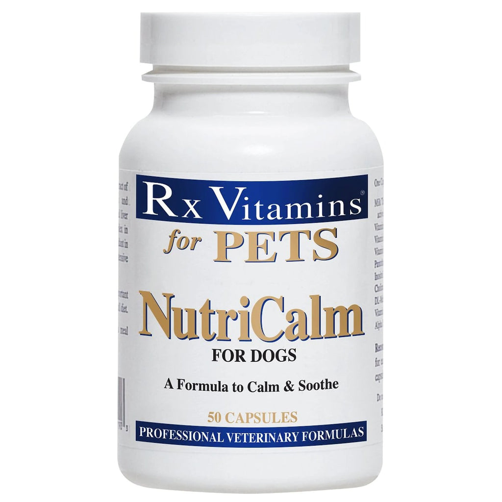 RX Vitamins for Pets NutriCalm Calming Support Capsules for Dogs front slide 1