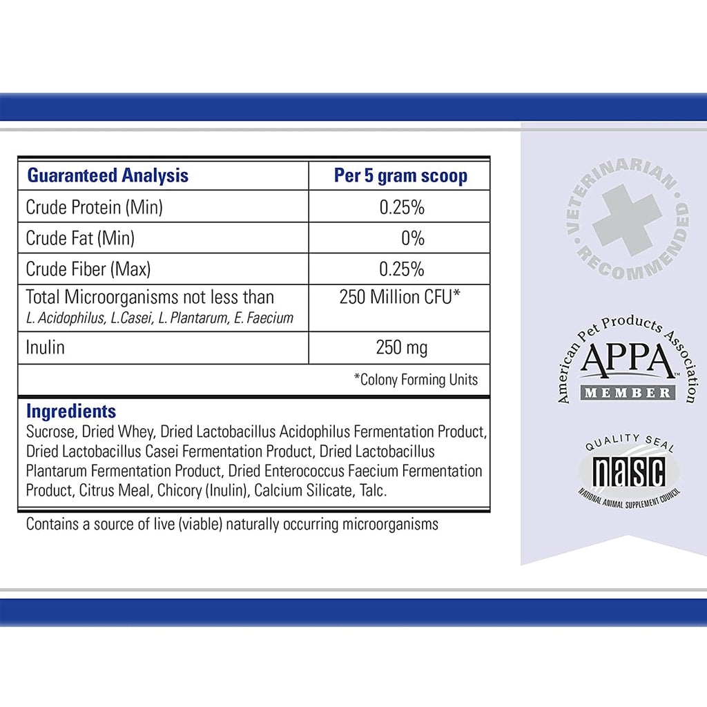 Ramard TOTAL PRE & PROBIOTIC POWDER Equine Digestive Support 8.5oz ingredients slide 3