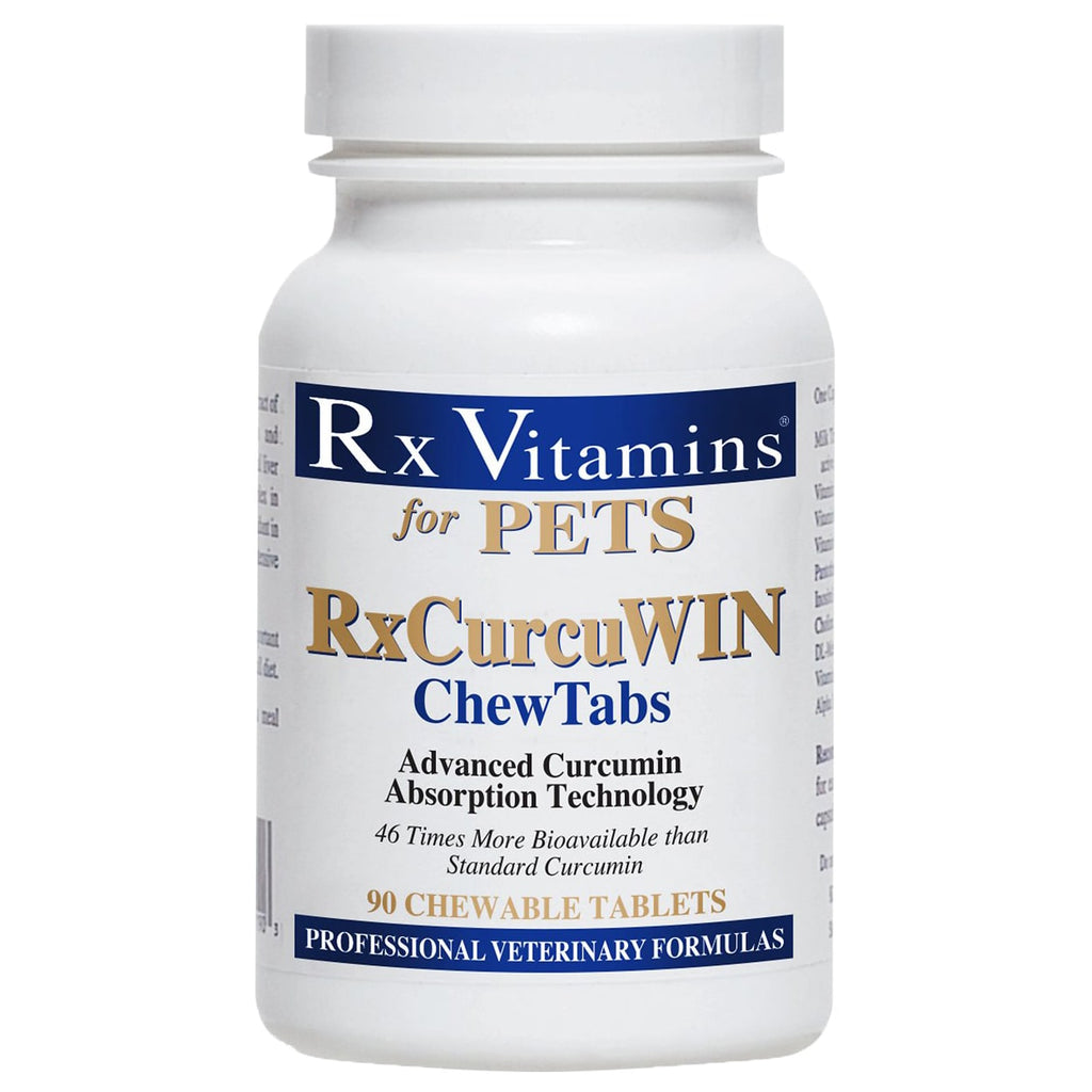 RX Vitamins for Pets RxCurcuWIN immune support caps front slide 1