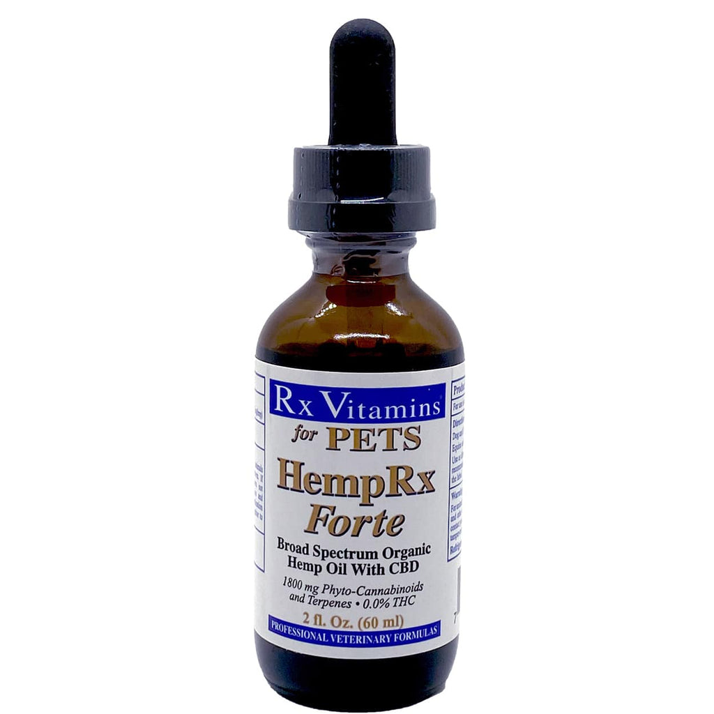 RX Vitamins for Pets HempRx Forte front slide 1
